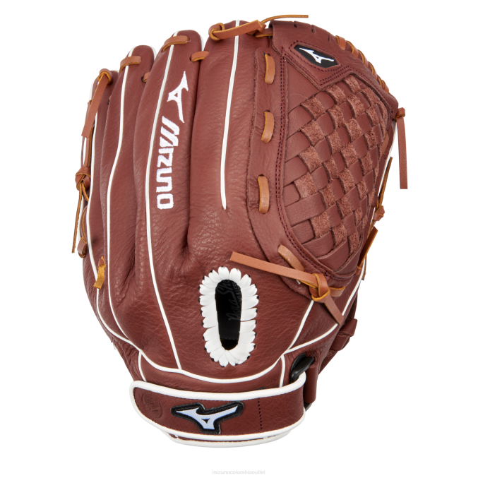 Mizuno Guante de softbol prospect select series fastpitch 12.5" unisexo accesorios polvo de ladrillo (fr11) 668F1661