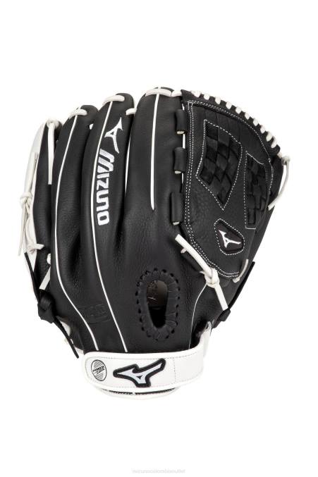 Mizuno guante de sóftbol de lanzamiento rápido serie franquicia 12.5" unisexo accesorios negro (rg90) 668F1707