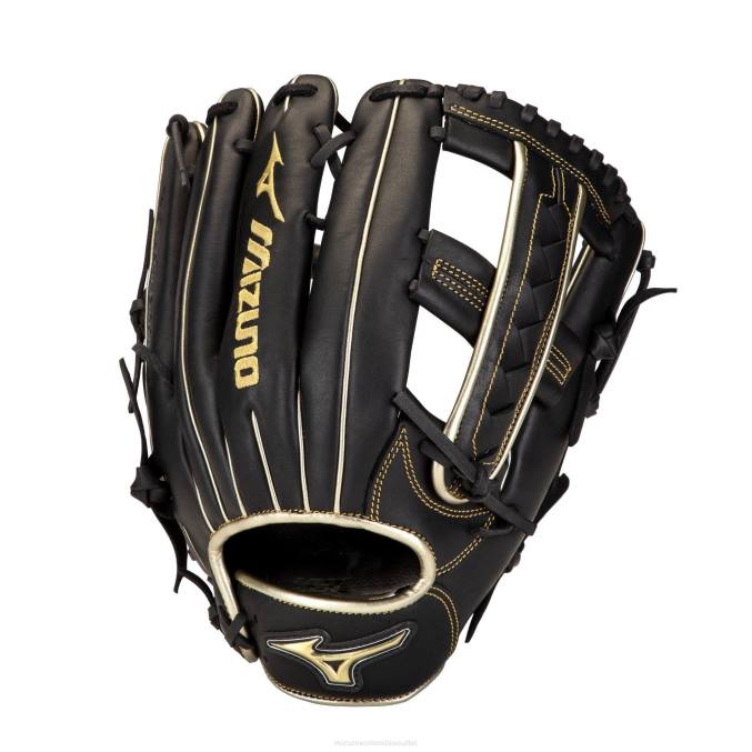 Mizuno mvp prime se guante de softbol de lanzamiento lento 12.5" unisexo accesorios negro-oro (r974) 668F1772