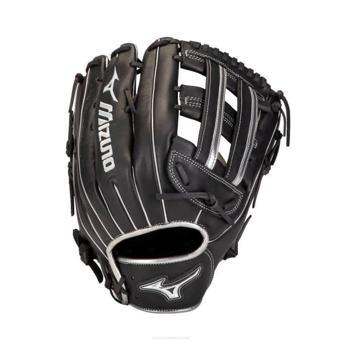 Mizuno mvp prime se guante de softbol de lanzamiento lento 13" unisexo accesorios negro-plata (r973) 668F1881
