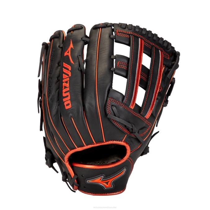 Mizuno mvp prime se guante de softbol de lanzamiento lento 13" unisexo accesorios negro-rojo (f901) 668F1875