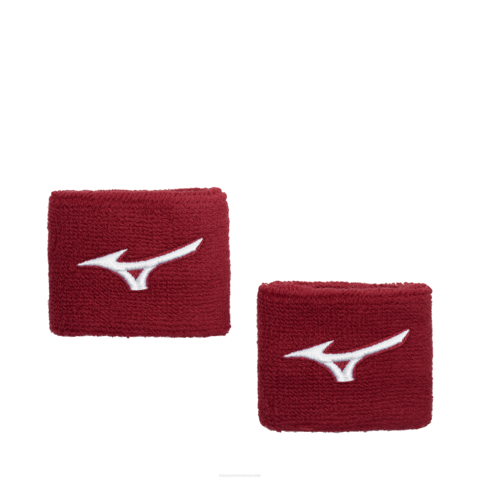 Mizuno pulseras de 2 pulgadas g2 unisexo accesorios rojo (1010) 668F764