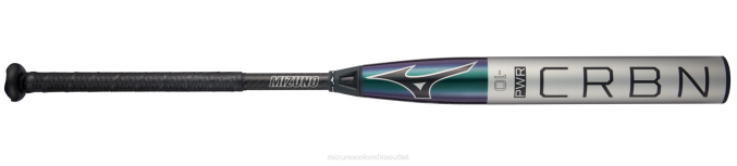 Mizuno bate de softball pwr crbn-fastpitch (-10) unisexo accesorios plata-diamante(7373) 668F1645