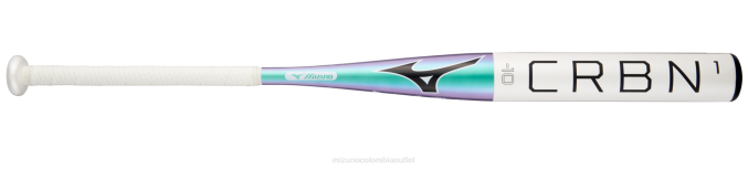 Mizuno crbn1-bate de softbol de lanzamiento rápido (-10) unisexo accesorios blanco (0000) 668F1643