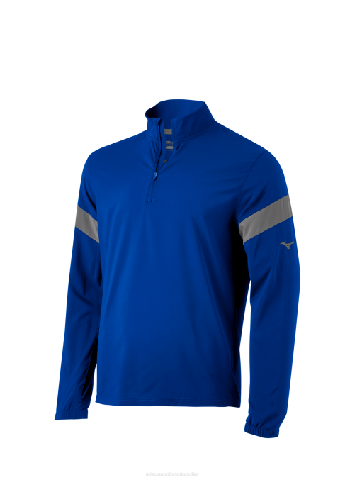 Mizuno chaqueta de bateo de manga larga juventud vestir sombra real (529i) 668F1474