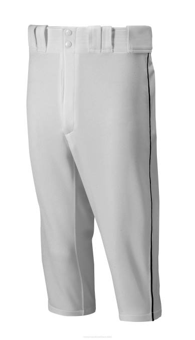 Mizuno pantalón corto de béisbol con ribete premier hombres vestir gris-negro(9190) 668F1184
