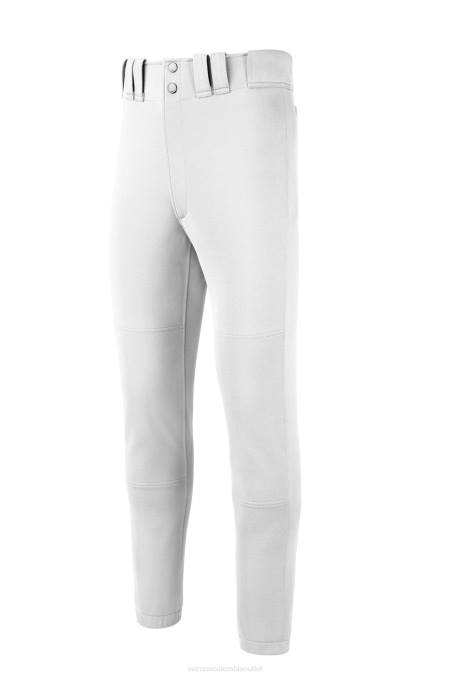 Mizuno pantalón de béisbol de los mejores jugadores hombres vestir blanco (0000) 668F1189