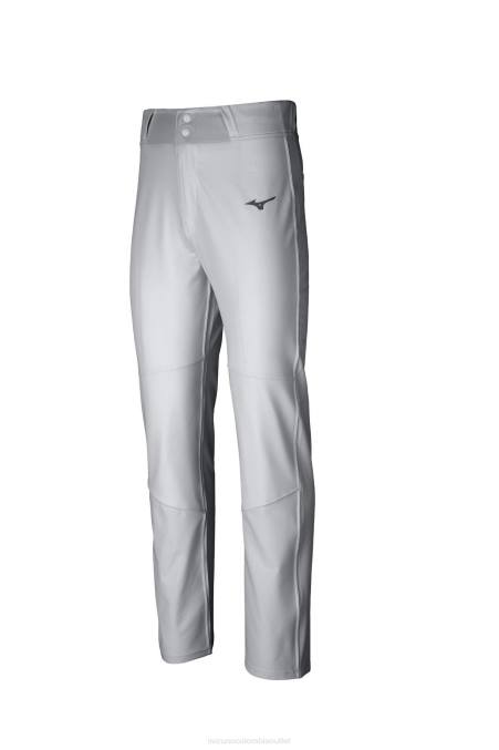 Mizuno pantalón de béisbol tejido profesional hombres vestir gris(9191) 668F1153