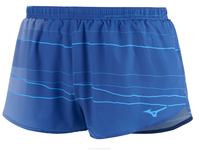 Mizuno pantalón corto imprimible eco 2" hombres vestir azul olímpico (ybyb) 668F350