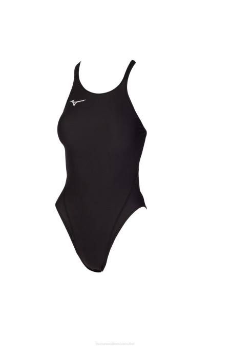 Mizuno bañador exer con tirantes gruesos mujer vestir negro (9090) 668F2664