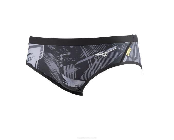 Mizuno traje de baño breve exer hombres vestir gris(9191) 668F2645