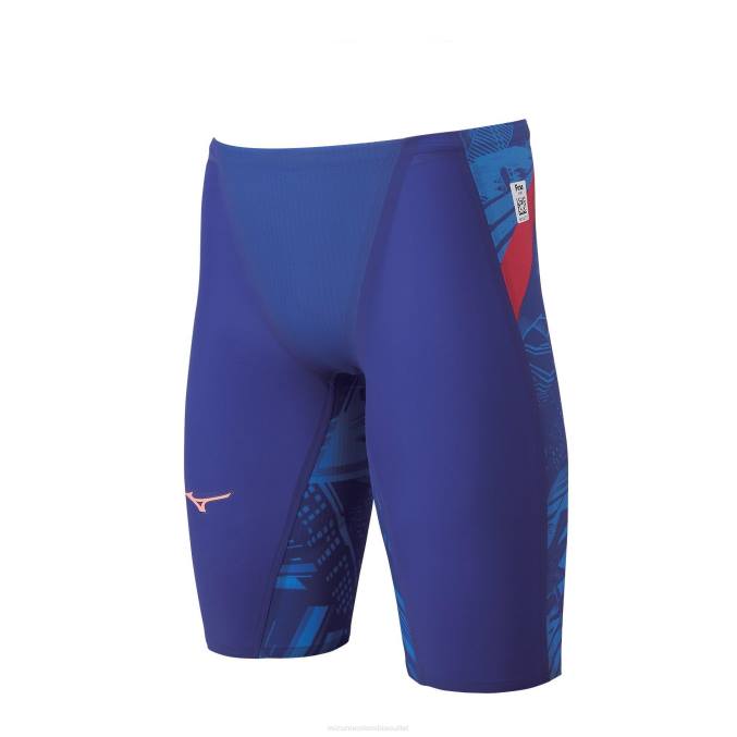Mizuno traje de baño técnico gx-sonic v multi racer (mr) hombres vestir azul-rojo (5010) 668F2630