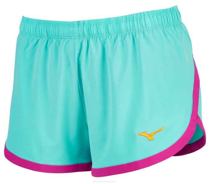 Mizuno impacto corto mujer vestir porcelana-festivalfucsia(5q6w) 668F2071