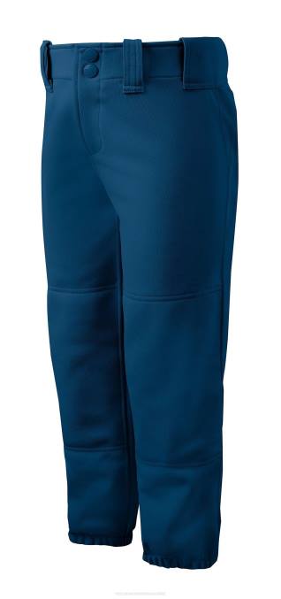 Mizuno pantalón de softball con cinturón chica vestir azul marino (5151) 668F1936
