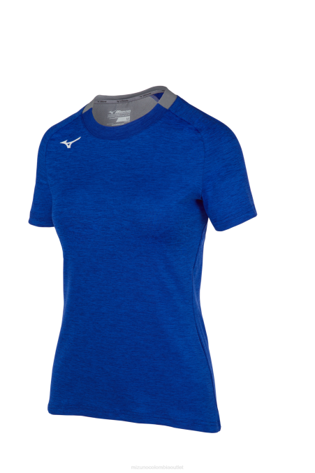 Mizuno camiseta alfa de manga corta mujer vestir real (5252) 668F2082