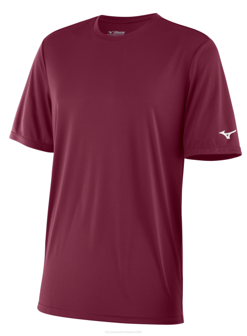 Mizuno camiseta de manga corta nxt unisexo vestir cardenal(1212) 668F1386