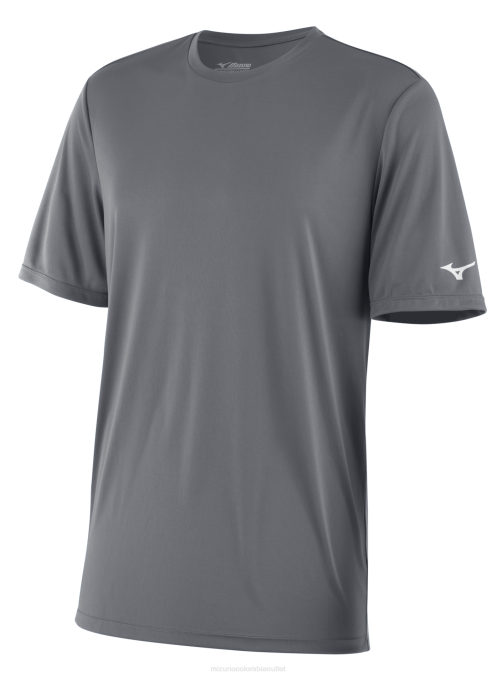 Mizuno camiseta de manga corta nxt unisexo vestir gris(9191) 668F1395