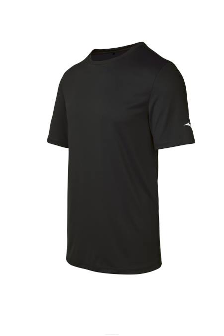 Mizuno tee juventud vestir negro (9090) 668F1502