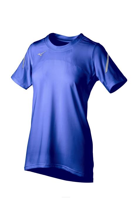 Mizuno camiseta de voleibol de manga corta techno vii unisexo vestir real (5252) 668F2385
