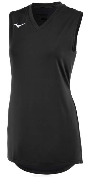 Mizuno camiseta de voleibol sin mangas con cuello en v chica vestir sombra tranquila (9i9i) 668F2520