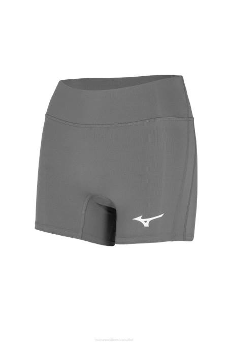 Mizuno Short de voleibol con entrepierna elevada de 4" mujer vestir sombra tranquila (9i9i) 668F2228