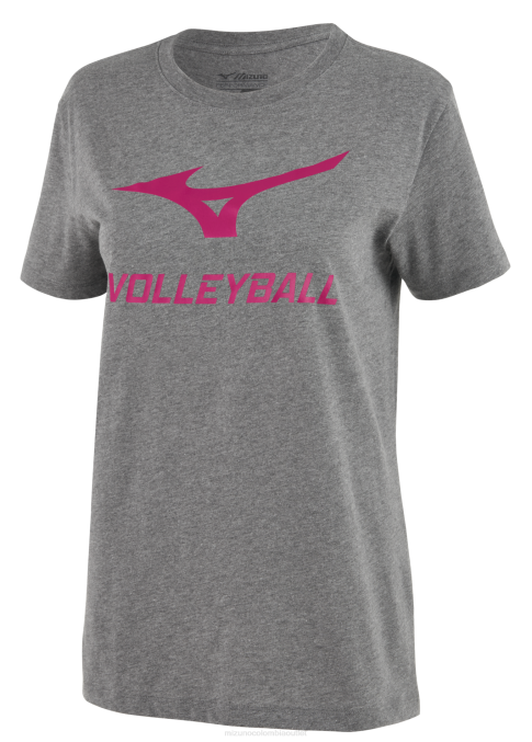 Mizuno camiseta con gráfico de voleibol unisexo vestir sombra tranquila (9i9i) 668F2514