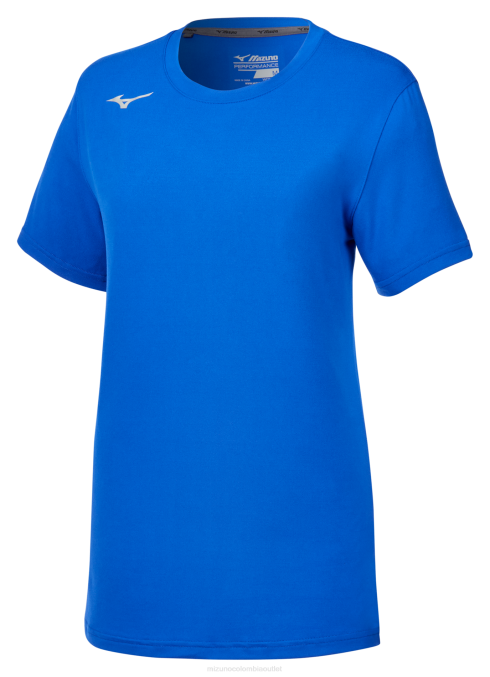Mizuno camiseta de ataque de manga corta 3.0 mujer vestir real (5252) 668F2271
