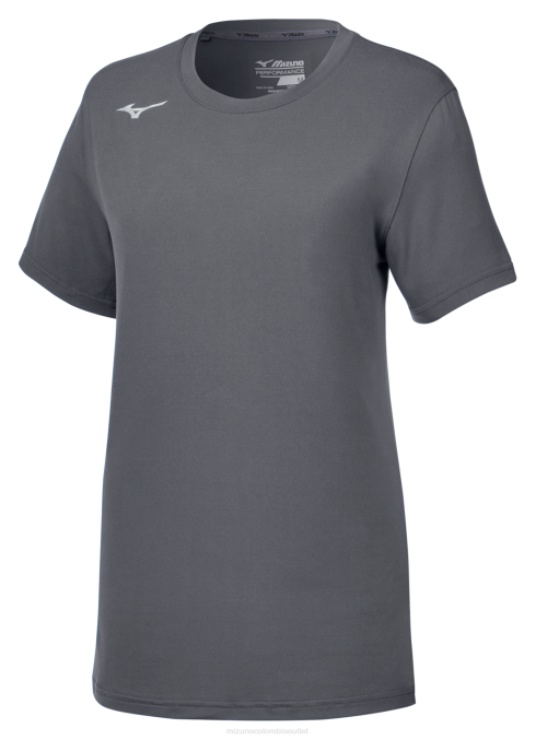 Mizuno camiseta de ataque de manga corta 3.0 mujer vestir sombra tranquila (9i9i) 668F2272