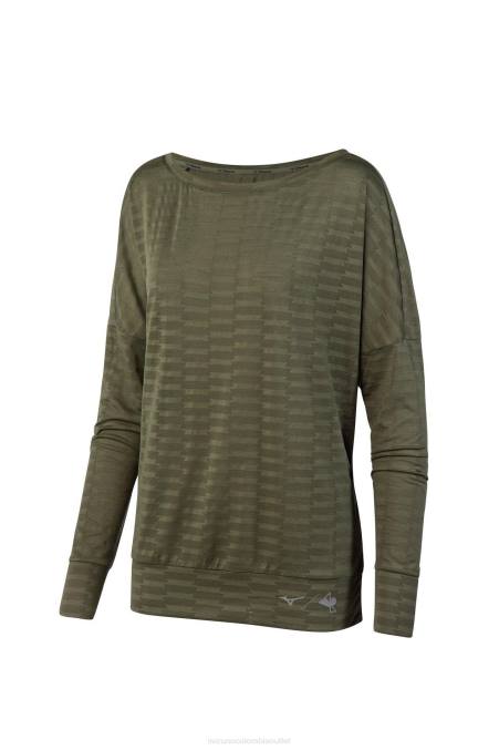 Mizuno top de flujo de abril ross unisexo vestir escarabajo (4k4k) 668F2430