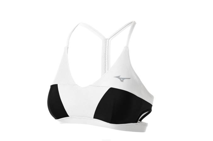 Mizuno top April Ross Vantage con tirantes finos unisexo vestir blanco-negro(0090) 668F2432