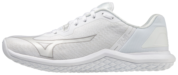 Mizuno zapatilla de entrenamiento tf-11 mujer zapatos blanco (0000) 668F2709