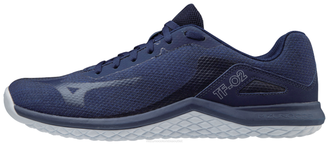 Mizuno zapato de entrenamiento tf-02 hombres zapatos azul (5050) 668F2696