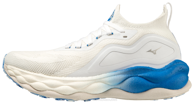 Mizuno zapatilla de running wave neo ultra mujer zapatos sin teñirblanco-negro(0190) 668F91