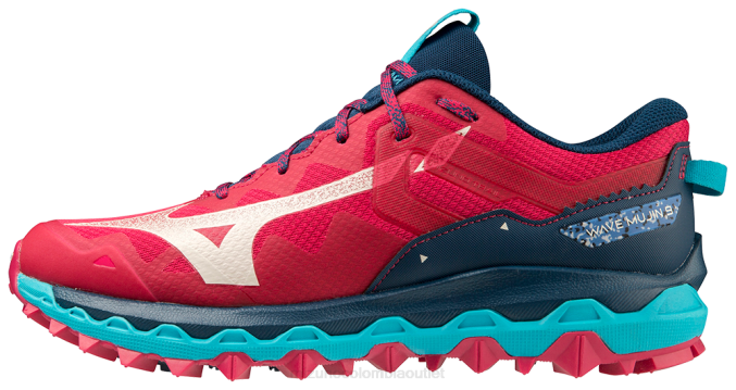 Mizuno zapatilla de trail running wave mujin 9 mujer zapatos jazzy-blueopal(6p57) 668F3