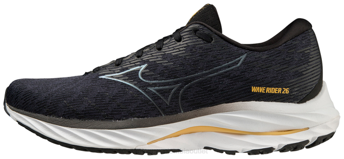 Mizuno zapatillas de correr wave rider 26 2e hombres zapatos odysseygrey-metallicgrey(9zmg) 668F119