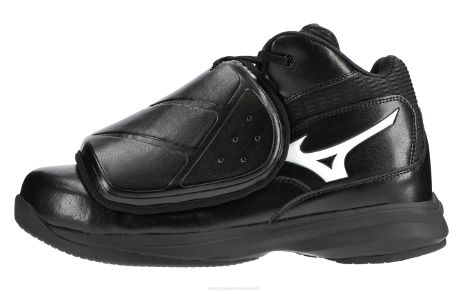Mizuno zapato de placa de árbitro de onda profesional unisexo zapatos negro-blanco (9000) 668F523
