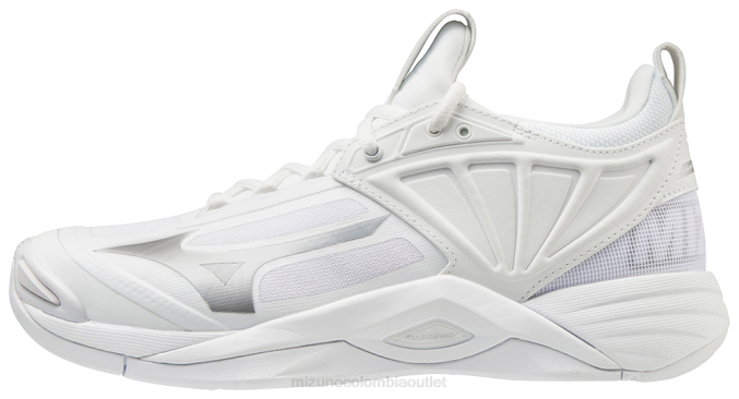 Mizuno Wave impulso 2 zapatillas de voleibol mujer zapatos blanco-plata(0073) 668F2186