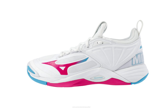 Mizuno Wave impulso 2 zapatillas de voleibol mujer zapatos blanco-rosa(0013) 668F2182