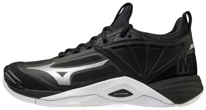 Mizuno Wave impulso 2 zapatillas de voleibol mujer zapatos negro-plata(9073) 668F2189