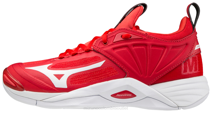 Mizuno Wave impulso 2 zapatillas de voleibol mujer zapatos rojo-blanco (1000) 668F2187
