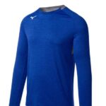 Mizuno alfa manga larga hombres vestir real (5252) 668F1352