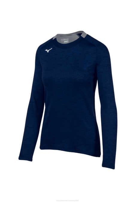mizuno_alfa_manga_larga_mujer_vestir_azul_marino_5151_668f2063.png Mizuno alfa manga larga mujer vestir azul marino (5151) 668F2063 - Image 1