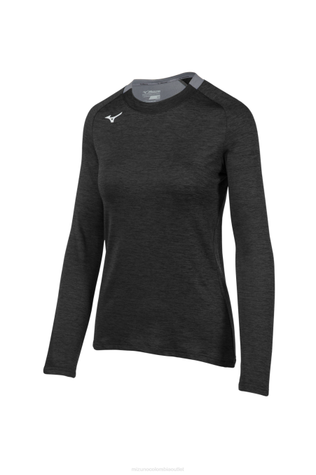 mizuno_alfa_manga_larga_mujer_vestir_negro_9090_668f2061.png Mizuno alfa manga larga mujer vestir negro (9090) 668F2061 - Image 1