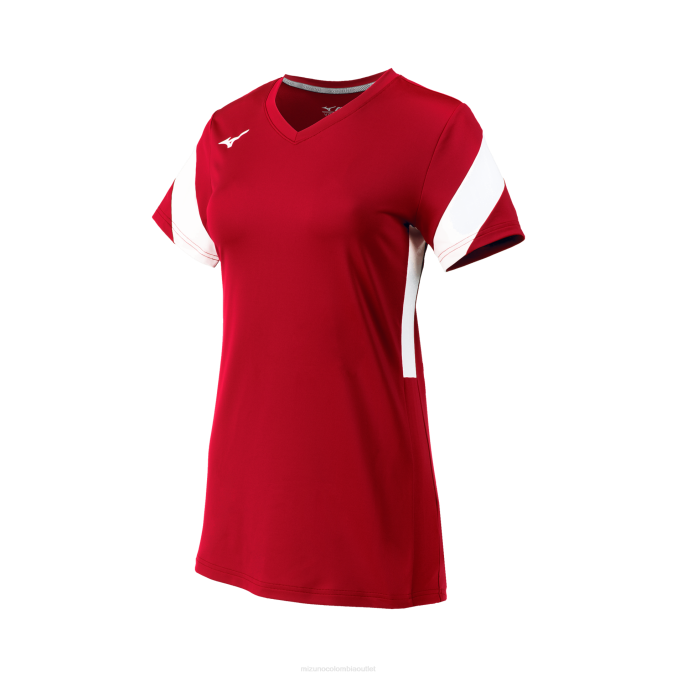 mizuno_balboa_6_camiseta_de_voleibol_de_manga_corta_mujer_vestir_rojo_blanco_1000_668f2306.png Mizuno balboa 6 camiseta de voleibol de manga corta mujer vestir rojo-blanco (1000) 668F2306 - Image 1