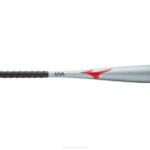 Mizuno bate de béisbol de barril grande de aleación pwr (-10) juventud accesorios gris-rojo (9110) 668F679