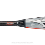 Mizuno bate de béisbol usssa de barril grande crbn2 (-10) juventud accesorios gris-naranja(9120) 668F548