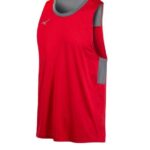 Mizuno camiseta alfa hombres vestir rojo (1010) 668F2487