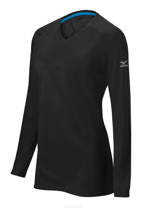 mizuno_camiseta_de_entrenamiento_comp_chica_vestir_negro_9090_668f2561.jpg Mizuno camiseta de entrenamiento comp chica vestir negro (9090) 668F2561 - Image 1