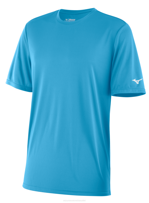Mizuno camiseta de manga corta nxt unisexo vestir azul claro(5555) 668F1393 - Image 1