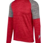 Mizuno camiseta de manga larga de velocidad juventud vestir sombra roja (109i) 668F2794